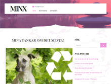 Tablet Screenshot of minx.se